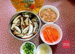 Illustration of how to cook chicken and mushrooms 1