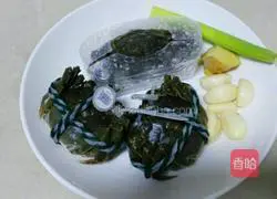Autumn food supplement※Steamed hairy crabs Illustration of how to do it 1