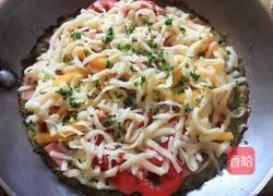 Illustration of how to make broccoli pizza 6