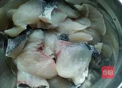 Illustration of how to make pickled cabbage, tofu and fish 1