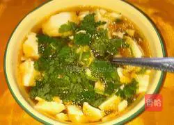 Illustration of how to make simple tofu nao 5