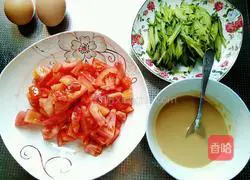 Lazy Illustration of how to make braised noodles with tomatoes and eggs 3