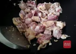 Mushrooms Illustration of braised chicken 5