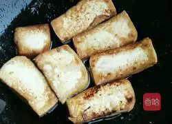 Illustration of home-cooked vegetables and tofu 5