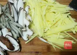 Illustration of three silk spring rolls 3