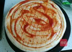 Christmas Eve Bright Pizza Recipe Illustration 6