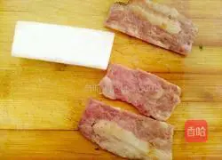 Illustration of how to make bacon and melon sandwich 10