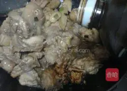 Illustration of how to make braised chicken nuggets in sauce 8