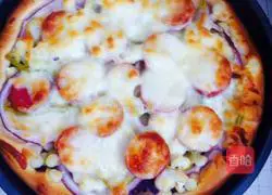 Homemade Easy Sausage Corn Pizza Recipe 4