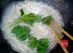 Super simple Yangchun noodles recipe 7
