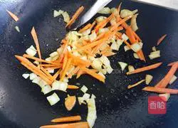 Illustration of how to make fried noodles 3