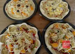 Illustration of homemade fruit pizza 13