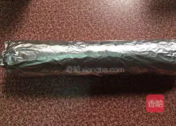 Illustration of making meat floss cake roll 18