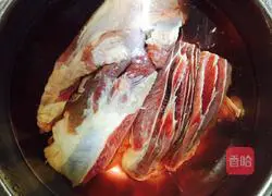 Pressure cooker version of sauced beef recipe 1