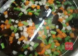 Illustration of how to make steamed oatmeal noodles at a farmhouse 3