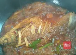 Illustration of Laoganma’s method of cooking Wuchang fish 4