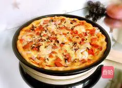 Simple Pizza Recipe Illustration 17