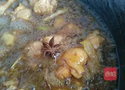 Illustration of how to make cola-braised chicken shanks 12