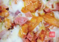 Illustration of making pizza with electric pan 7