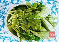 Illustration of how to make shrimp and rapeseed 1