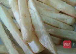 Illustration of how to make French fries 3