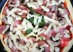 Bacon Grilled mushroom pizza recipe 8