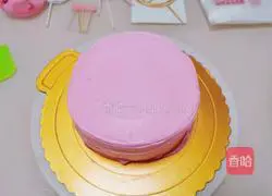 How to make flamingo birthday cake with pink girly heart 3