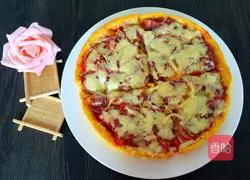 Cheese Pizza Recipe Illustration 7