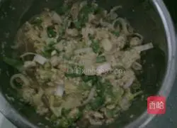 Illustration of making rice cake pizza for ancestor worship 1