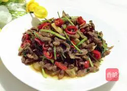 Illustration of how to make stir-fried shredded beef 10