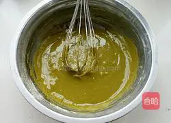 Illustration of how to make matcha honey 4