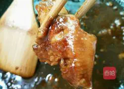 Illustration of braised chicken wings in oyster sauce 10