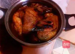 Dried bamboo shoots Illustration of how to make braised pork 5