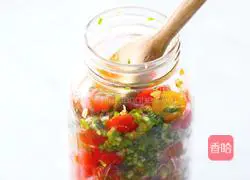 Illustration of fermented cherry tomato pickles 4