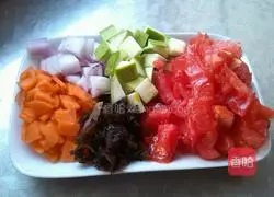  Illustration of how to make tomato noodles 2