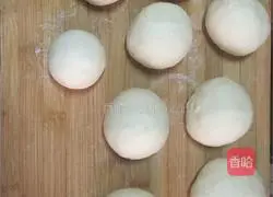 Illustration of how to make bean paste bread 5