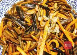 Illustration of how to make fried shredded eel with wild rice 15