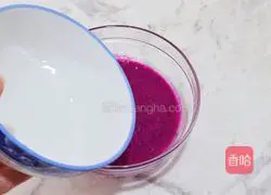Dragon Fruit Mousse Cake Illustration of how to do it 17
