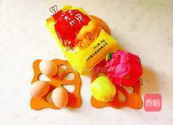 Illustration of how to make pear blossoms 2