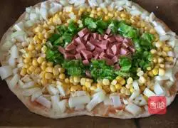 Rainbow Pizza Recipe Illustration 11