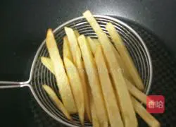 Illustration of how to make French fries 5