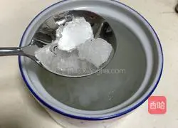 Illustration of how to make rock sugar bird's nest 5