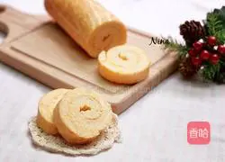 Tiger Skin Cake Roll Recipe Illustration 9