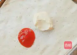 Illustration of how to make bacon pizza 4