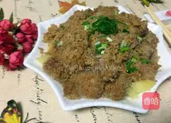 Illustration of home-style steamed pork 10