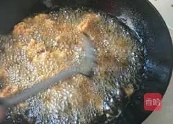 Illustration of how to make fried shrimp segments 10