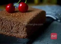 Illustration of how to make cocoa sponge cake 11