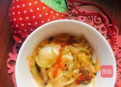 Hot and sour kimchi (secret recipe) recipe 6