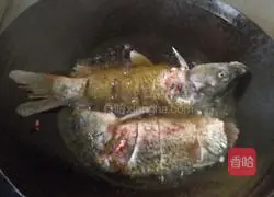 Illustration of how to make spicy fish 2