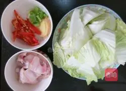 Illustration of how to make cabbage and tofu 3 